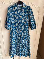 Nieuw maxi jurk merk Zara maat XS, Blauw, Zara, Nieuw, Ophalen of Verzenden