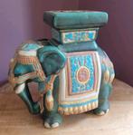 Vintage keramiek olifant / middelgroot / plantenstandaard, Ophalen of Verzenden, Zo goed als nieuw