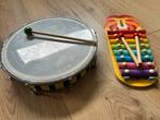 Kinderinstrumenten: Trommel & Xylofoon, Muziek en Instrumenten, Percussie, Ophalen of Verzenden, Gebruikt, Trommel