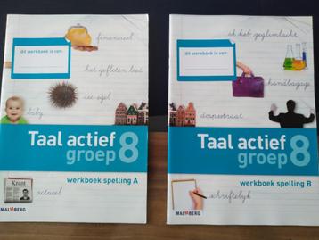 Taal Actief - Groep 8 - Werkboek Spelling 8A en 8B (NIEUW). beschikbaar voor biedingen