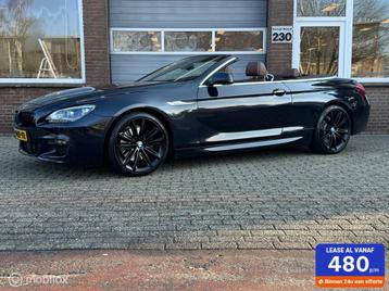 BMW 6-serie Cabrio 640i AUT M PAKKET LEDER/AIRCO/CRUISE beschikbaar voor biedingen