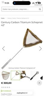 Century Carbon Titanium Landingsnet 42 inch, Watersport en Boten, Ophalen, Zo goed als nieuw, Net of Fuik