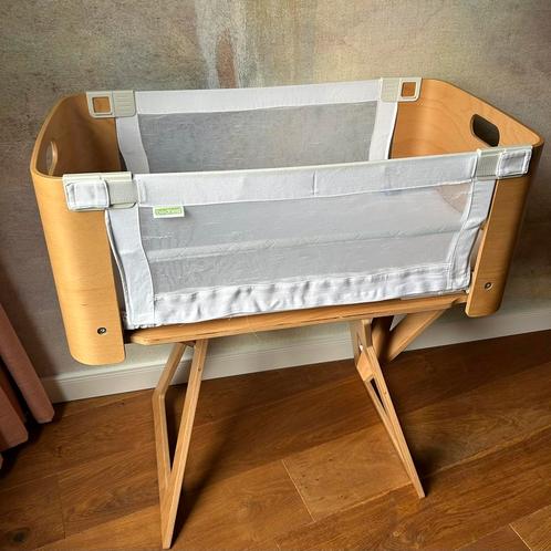 Mooie co-sleeper + biologisch matras + hoes, Kinderen en Baby's, Babywiegjes en Ledikanten, Zo goed als nieuw, Ophalen