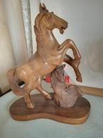 houten paard, Antiek en Kunst, Kunst | Beelden en Houtsnijwerken, Ophalen of Verzenden