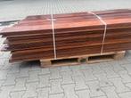 34 m2 massieve merbau parketvloer. 14 cm breed 18 mm dik., Gebruikt, 2e hands product geen info bekend, 2e hands product geen info bekend