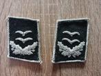 Luftwaffe kraagspiegels Oberleutnant Pioniere., Verzamelen, Ophalen of Verzenden, Luchtmacht, Duitsland, Embleem of Badge