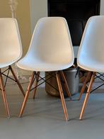 6 Vitra Eames DSW stoelen, Huis en Inrichting, Ophalen, Zo goed als nieuw, Wit
