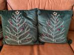 Kerst kussens, Huis en Inrichting, Woonaccessoires | Kussens, Ophalen, Nieuw, Groen, Vierkant