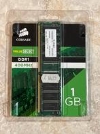 Corsair Value Select DDR1 1GB Geheugen, Computers en Software, RAM geheugen, Ophalen of Verzenden, DDR, Desktop, Gebruikt
