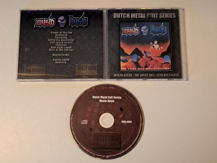 CD Mysto Dysto – The Rules Have Been Disturbed, Cd's en Dvd's, Cd's | Hardrock en Metal, Gebruikt, Ophalen of Verzenden