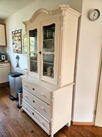 Buffetkast brocante  wit, Huis en Inrichting, Kasten | Buffetkasten, Ophalen, Gebruikt, 50 tot 100 cm, 150 tot 200 cm