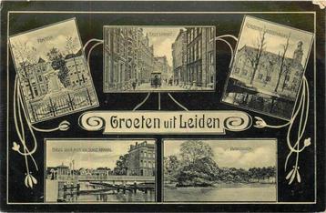 (304-221-017) Leiden Groeten uit beschikbaar voor biedingen