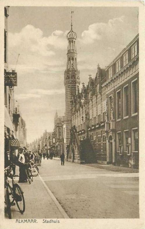 (300-493-039) Alkmaar Stadhuis, Verzamelen, Ansichtkaarten | Nederland, Noord-Holland, Verzenden
