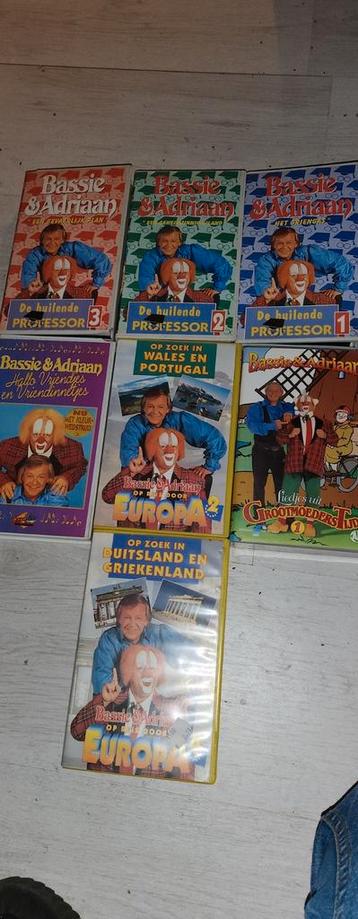 Bassie en Adriaan VHS Collectie beschikbaar voor biedingen