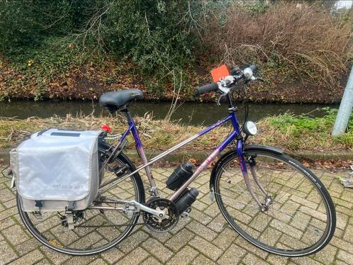 Damesfiets, Fietsen en Brommers, Fietsen | Dames | Damesfietsen, Gebruikt, Overige merken, 53 tot 56 cm, Ophalen