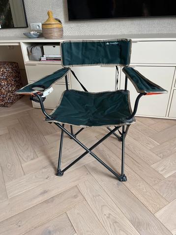 Decathlon Campingstoel - Opvouwbaar met Bekerhouder beschikbaar voor biedingen