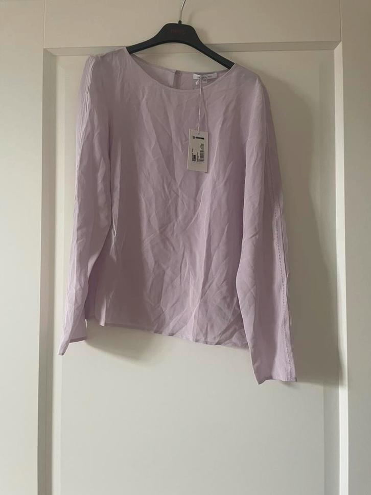 Patrizia pepe lila zijde blouse NL36 nieuw, Kleding | Dames, Tops, Zo goed als nieuw, Maat 36 (S), Paars, Lange mouw, Ophalen of Verzenden