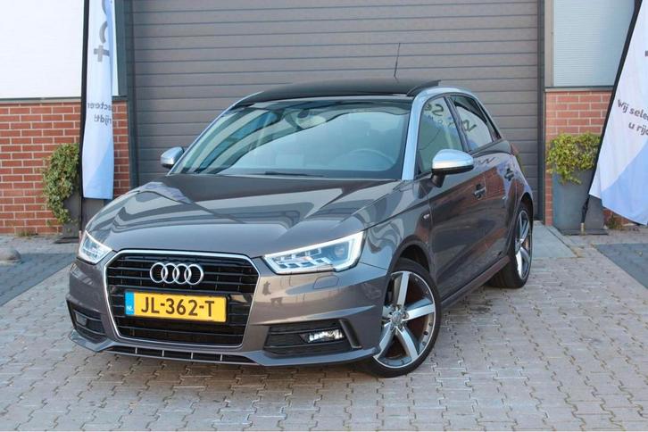 Audi A1 1.0 Tfsi 70KW Sportback S-tr 2016 Bruin, Auto's, Audi, Particulier, A1, Adaptive Cruise Control, Airbags, Airconditioning