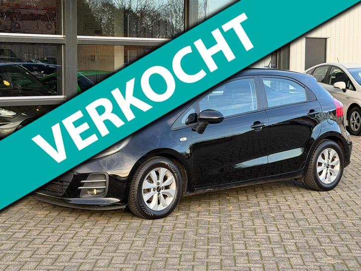 Kia Rio 1.2 CVVT ComfortPlusLine Airco Navi Camera NAP APK !, Auto's, Kia, Bedrijf, Te koop, Rio, ABS, Airbags, Airconditioning