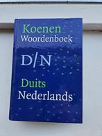 Nieuwe Koenen Woordenboek Duits Nederlands, Duits, Koenen of Wolters, Nieuw, Ophalen of Verzenden
