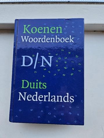 Nieuwe Koenen Woordenboek Duits Nederlands beschikbaar voor biedingen