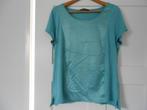 Mooi turquoise shirt/top van Expresso, maat XL., Expresso, Blauw, Zo goed als nieuw, Maat 46/48 (XL) of groter
