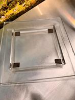 Glazenschaal vierkant, Ophalen of Verzenden, Zo goed als nieuw, Vierkant, Riet