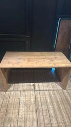 Houten bureau van vurenhout, Huis en Inrichting, Tafels | Salontafels, Zo goed als nieuw, Grenenhout, Rechthoekig, 50 tot 100 cm