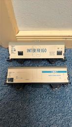 Fleischmann koelwagens H0, Ophalen of Verzenden, Gelijkstroom, Wagon, Fleischmann