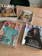 GRATIS- Magazines: Linda., JAN, Nouveau, Smaak van Italië, Ophalen, Gelezen, Glossy