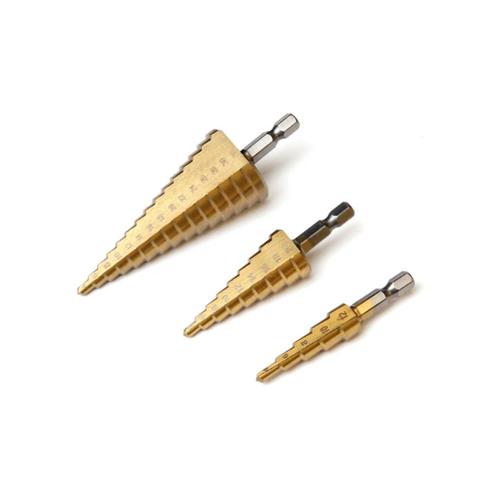 Trappenboor set 4mm tot 32mm, Hobby en Vrije tijd, Knutselen, Nieuw, Gereedschap of Toebehoren, Verzenden