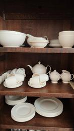 Wedgwood servies edme wit met ribbel, Antiek en Kunst, Ophalen