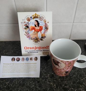 Mok + Kaart nav tentoonstelling Oranjegoed! Leeuwarden  beschikbaar voor biedingen
