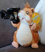 ah hamster camera man met kaartje, Kinderen en Baby's, Speelgoed | Knuffels en Pluche, Ophalen of Verzenden, Zo goed als nieuw