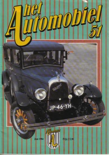 Automobiel 51 1984 : MG TD - Bucciali - Whippet - Mercedes beschikbaar voor biedingen