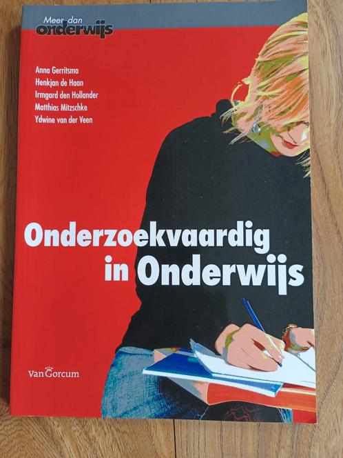 Onderzoekvaardig in onderwijs Anna Gerritsma, Boeken, Schoolboeken, Zo goed als nieuw, Overige niveaus, Ophalen of Verzenden