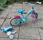 Frozen kinderfiets 16 inch, Fietsen en Brommers, Fietsen | Kinderfietsjes, Ophalen of Verzenden, Gebruikt, 16 tot 20 inch, Zijwieltjes