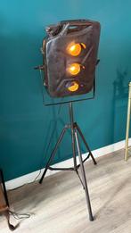 Industriële stoplicht staande lamp, Ophalen, Zo goed als nieuw, 150 tot 200 cm
