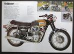 Franse folder Triumph Trident T150V - 1974, Verzenden, Triumph