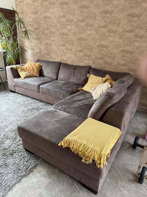 GRATIS!!! HOEKBANK | OPHALEN 20/21 SEPTEMBER, Huis en Inrichting, Banken | Sofa's en Chaises Longues, Gebruikt, Vierpersoons of meer
