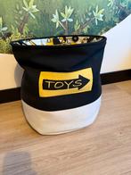 Opbergmand speelgoed graafmachines, Overige materialen, Mand, Rond, Ophalen of Verzenden