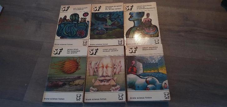 Bruna beertjes pocket 4, 6, 8, 9, 10, 11 SF, Boeken, Science fiction, Ophalen of Verzenden