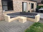 Steigerhout Hoekbank Tuinbank Loungeset Loungebank EXTRA 5 %, 5 zitplaatsen, Verzenden, Bank, Steigerhout