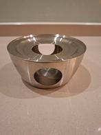 RVS theelichtje., Ophalen of Verzenden, Zo goed als nieuw, Metaal, Minder dan 25 cm