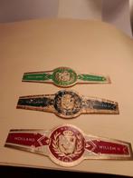 Vintage Flor Fina Willem II Sigarenbandjes - Holland, Ophalen of Verzenden, Gebruikt