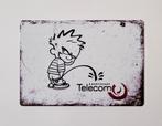 Agenschap telecom Etherpiraten reclamebord van metaal deco, Info@deconoord.nl, Deco Noord, Nieuw, Ophalen of Verzenden
