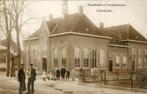 Udenhout - Raadhuis Postkantoor - Fotokaart, Verzamelen, Ansichtkaarten | Nederland, Ophalen of Verzenden, Voor 1920, Ongelopen