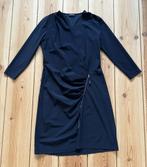 Jurk Cassiopee - Donkerblauw Zwart Travelstof - Large, Zwart, Maat 42/44 (L), Ophalen of Verzenden, Zo goed als nieuw