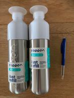 Dopper Steel Waterflessen 490ml - 2 stuks, Dopper, Dopper, Dopper, Nieuw