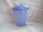 tupperware blauwe kan schenkkan 300 ML, Ophalen of Verzenden, Zo goed als nieuw, Beker of Kan